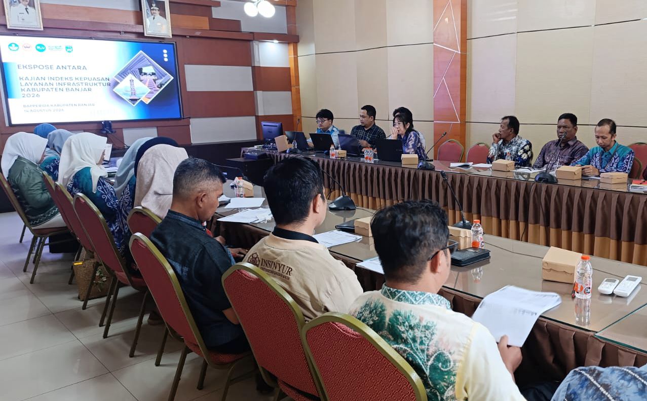Ekspose Antara IKLI, Bapperida Banjar Dorong Pemerataan Layanan Infrastruktur