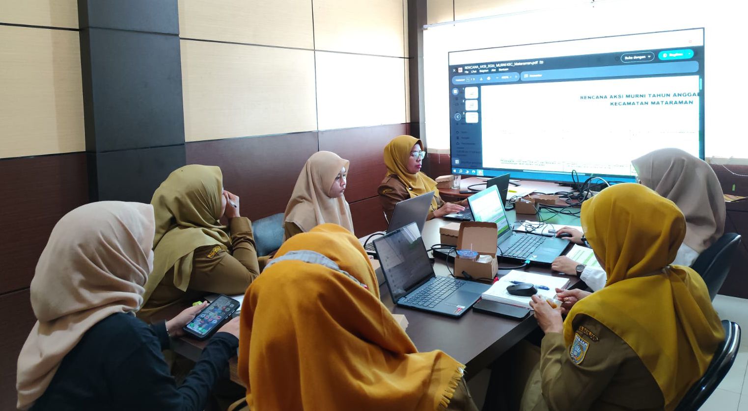 Selama Enam Hari, Bapperida Matangkan Perubahan Renja SKPD Mitra Sektor Pemerintahan