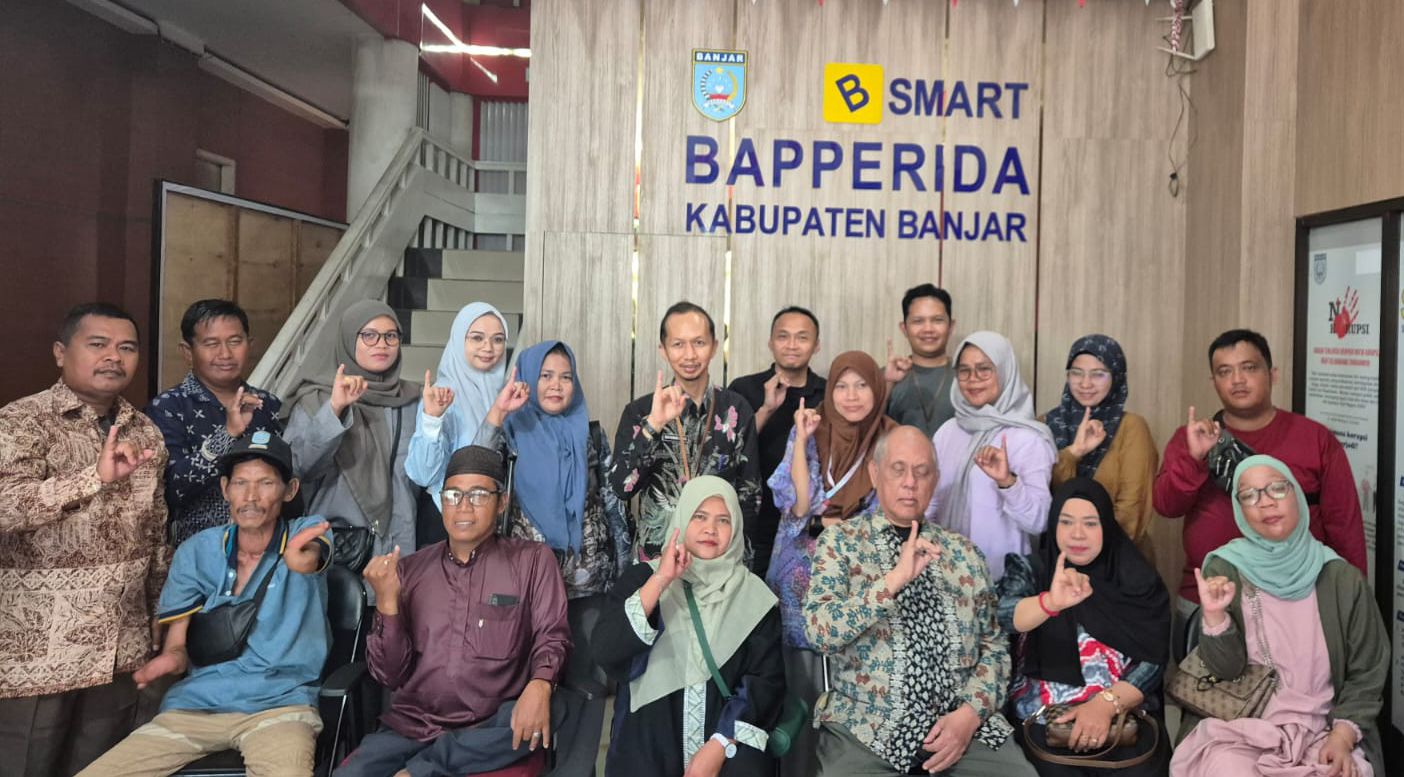 Bapperida dan HWDI Saling Bersinergi Bahas Pembangunan Inklusif